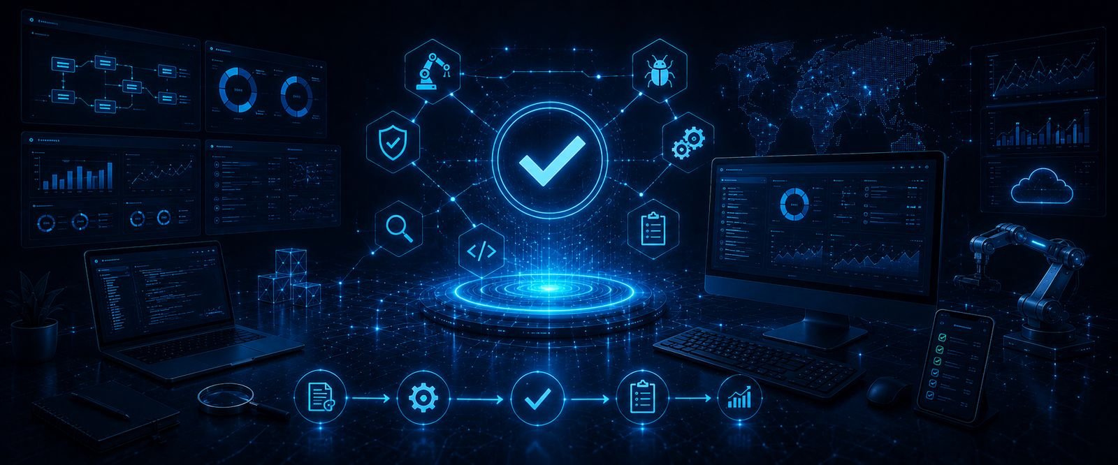 QA and test automation services - enterprise software quality assurance