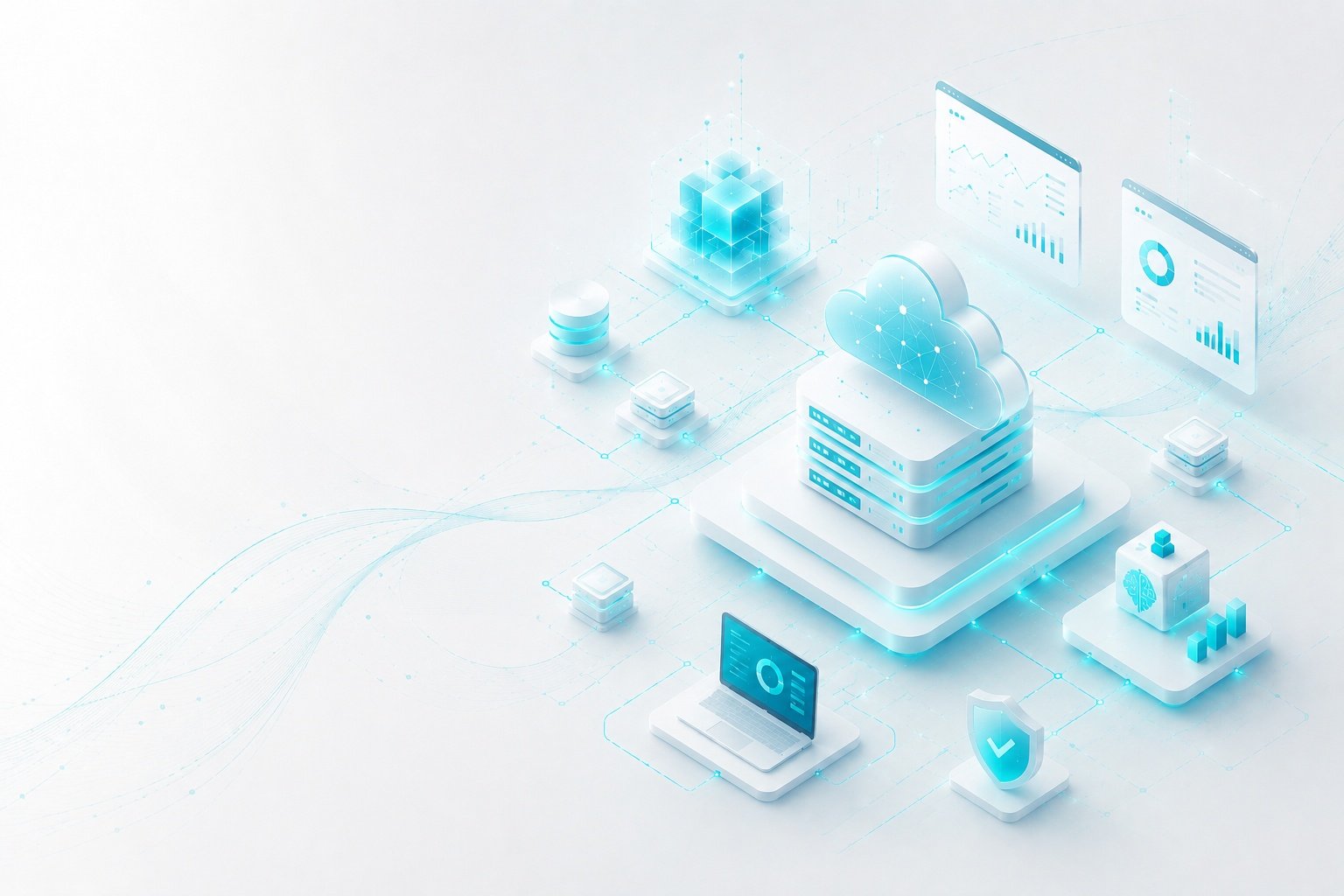 Webcart enterprise digital transformation solutions - custom software development and AI services for businesses in USA and India