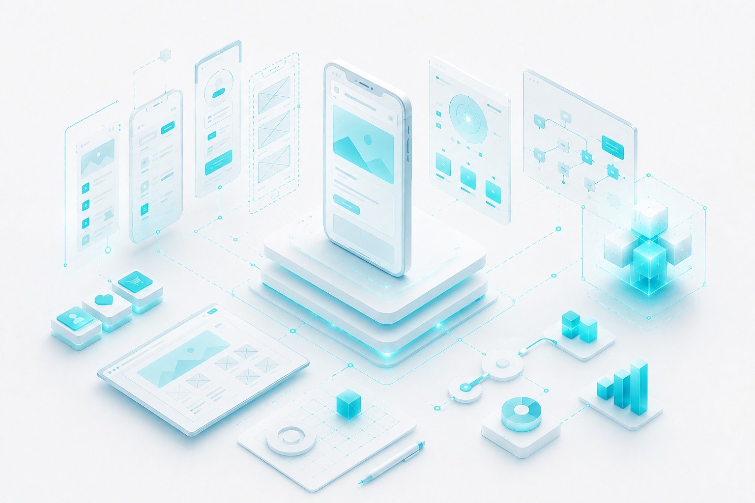 SaaS product engineering and UX concept design services for digital products